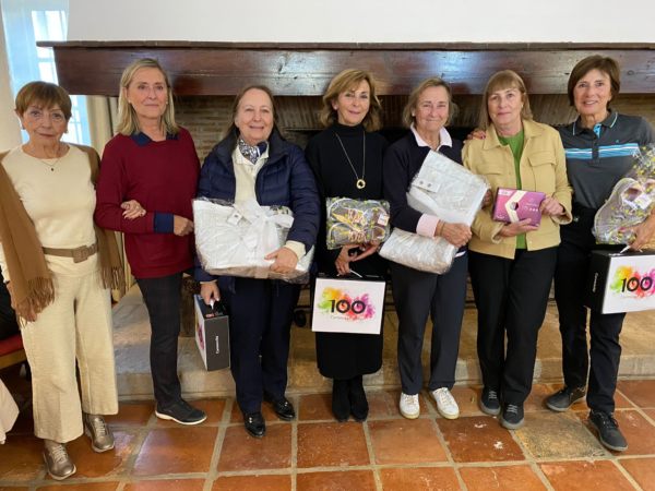 Carolina Conesa, Gemma Albert, Luisa Camarasa y Marisa Martínez-Medina, ganadoras del Cto Senior Damas Invierno